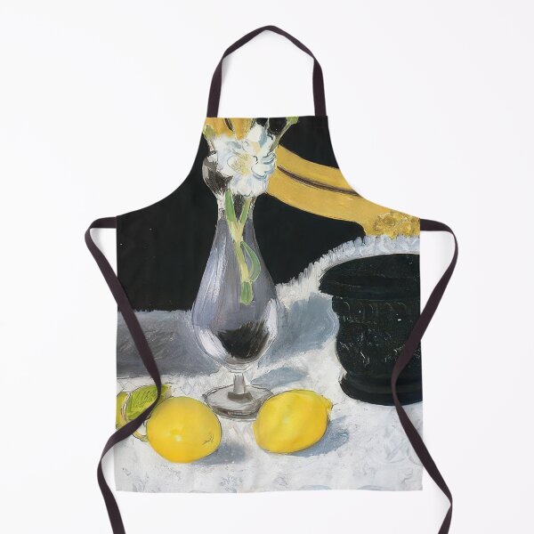 Item preview, Still life with lemons 1919 designed and sold by VeilOfPigments.