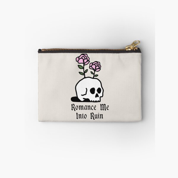 Item preview, Romance Me Into Ruin – Dark Romantic Skull & Flower Gothic Design designed and sold by witchlingart.