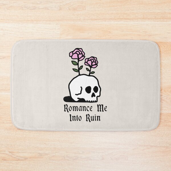 Item preview, Romance Me Into Ruin – Dark Romantic Skull & Flower Gothic Design designed and sold by witchlingart.