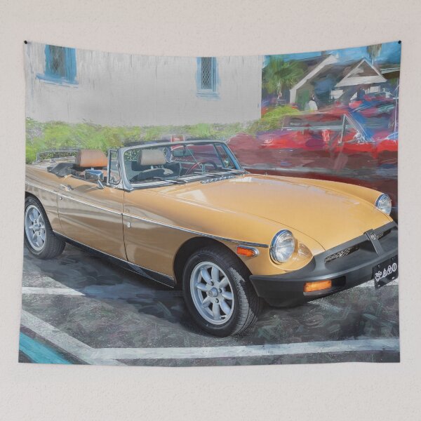 Item preview, 1978 Orange MG MGB Convertible designed and sold by RichFrancoCars.