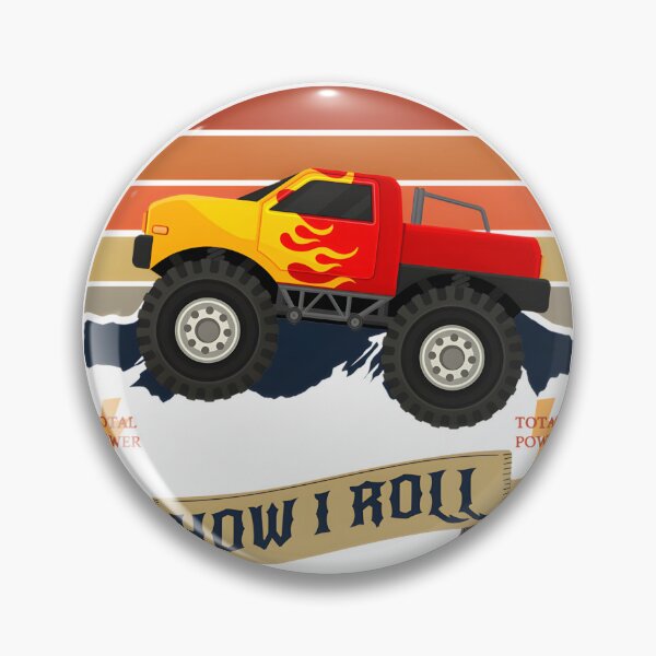 Item preview, Monster Trucks How I Roll Fun Off-Road Vehicle Design designed and sold by shahidkazmi.