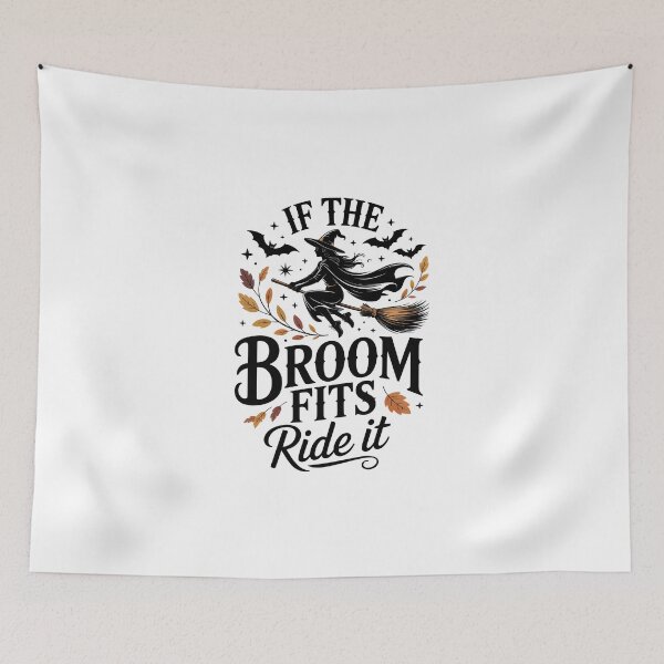 Item preview, If the Broom Fits, Ride It   designed and sold by jkrphoto.