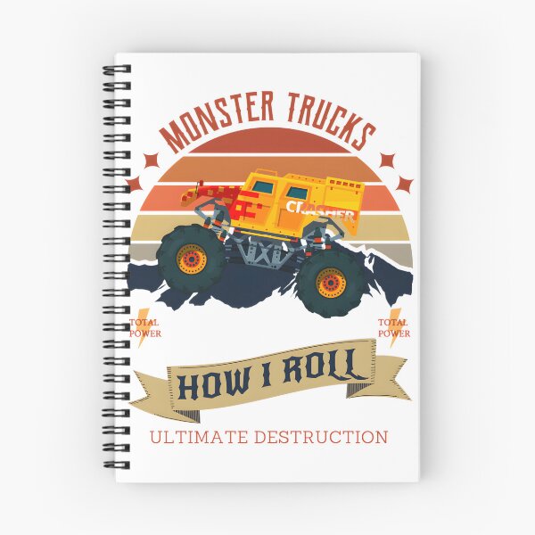 Item preview, Monster Trucks How I Roll Funny Off-Road Vehicle Design designed and sold by shahidkazmi.
