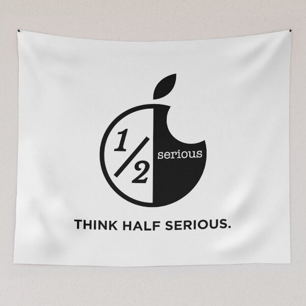 Item preview, Think Half Serious designed and sold by Half Serious.