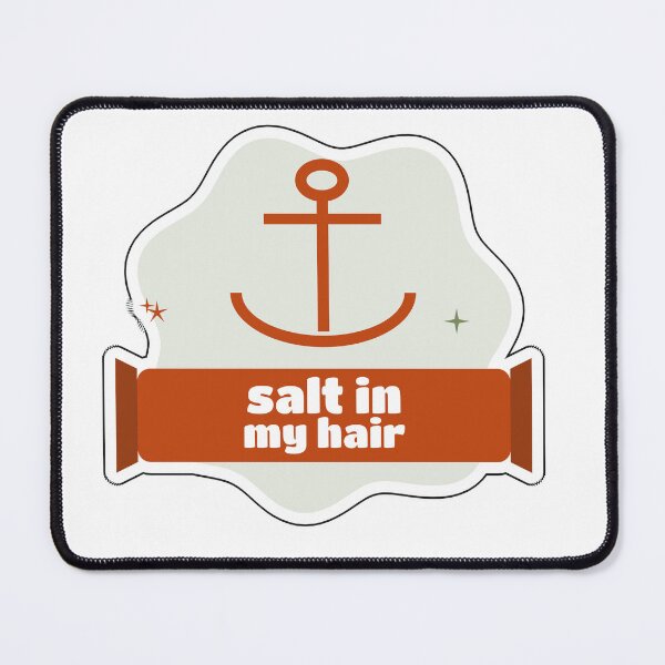 Item preview, Salt in My Hair - Ocean & Beach Sticker designed and sold by ClipCanvas.