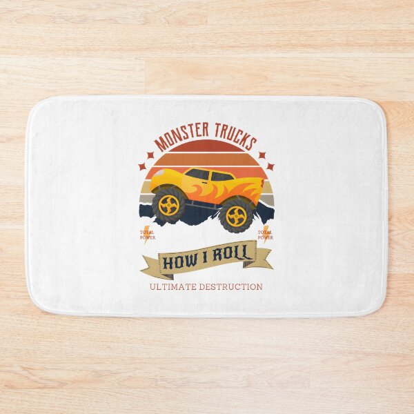 Item preview, Monster Trucks How I Roll Graphic Design for Fans and Enthusiasts designed and sold by shahidkazmi.