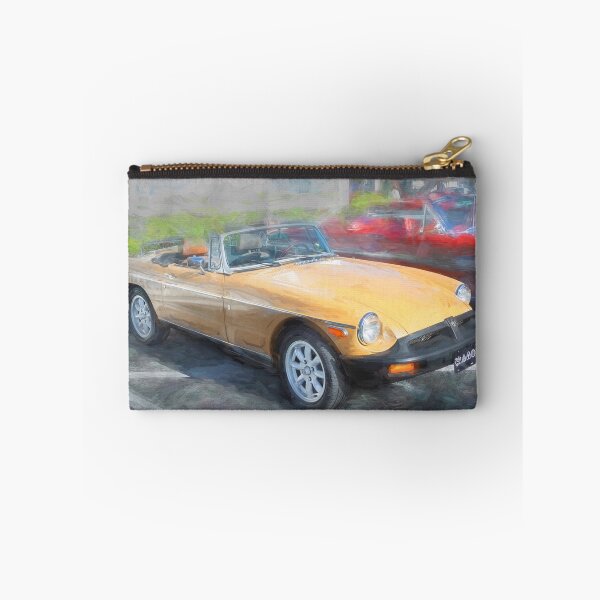 Aperçu de l'œuvre MG MGB décapotable orange de 1978 créée et vendue par RichFrancoCars.