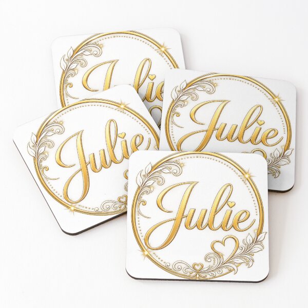 Item preview, Julie Personal Name Logo designed and sold by Julie Leisure Gardening.