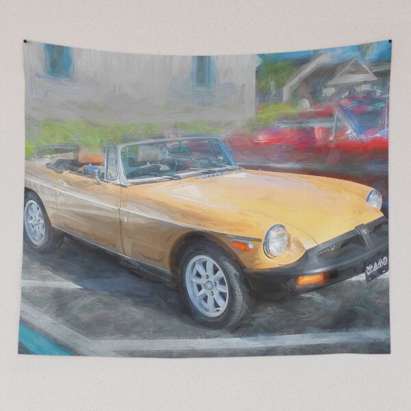 Item preview,  1978 Orange MG MGB Convertible designed and sold by RichFrancoCars.