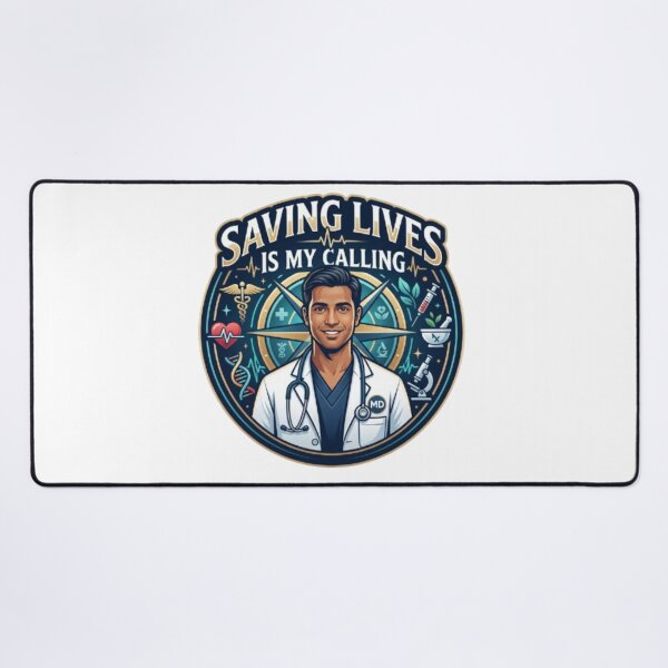 Item preview, Saving Lives Is My Calling Doctor Gift Medical Design designed and sold by PixelStyle Studio.