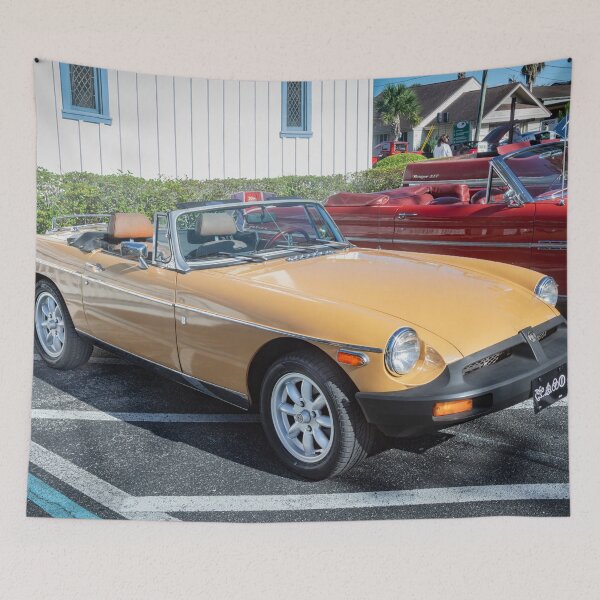 Item preview, 1978 Orange MG MGB Convertible designed and sold by RichFrancoCars.