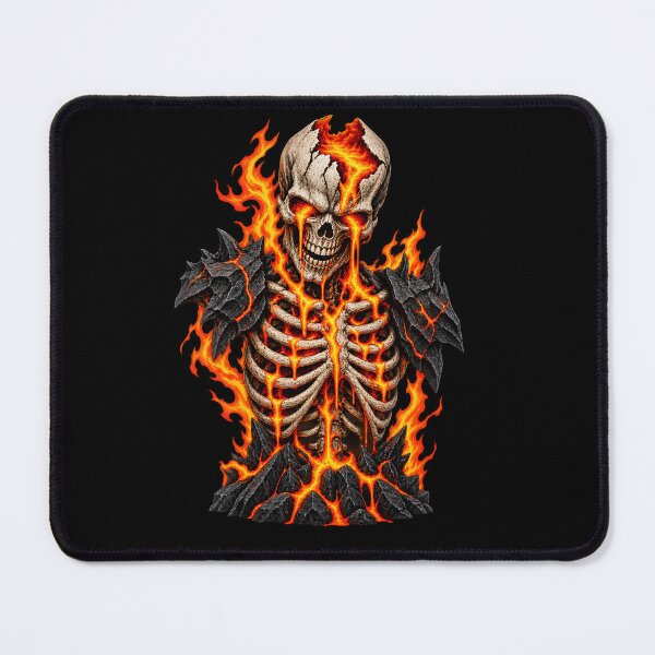 Item preview, Spooky Halloween Skull Skeleton Fire Dark Fantasy designed and sold by clothesy7.