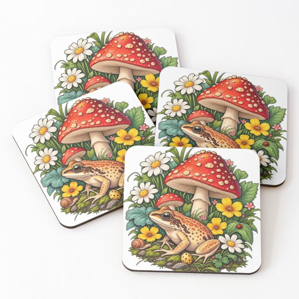 Item preview, Enchanted Frog Garden designed and sold by TATOXIDE.
