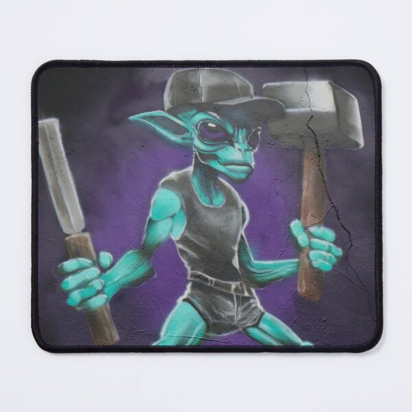Item preview, Alien Wall Art designed and sold by Thistle Images.