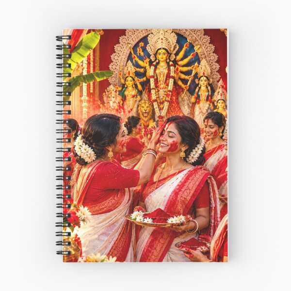 Item preview, Bengali Sindoor Khela Durga Puja designed and sold by Design Sounds Studio.