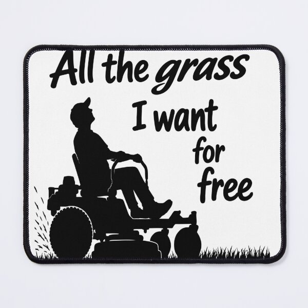 Item preview, All the Grass I Want designed and sold by purrtees.