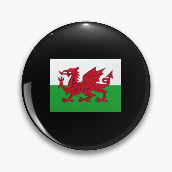 Item preview, Wales Flag Minimalistic Design designed and sold by UnrealShopKelko.