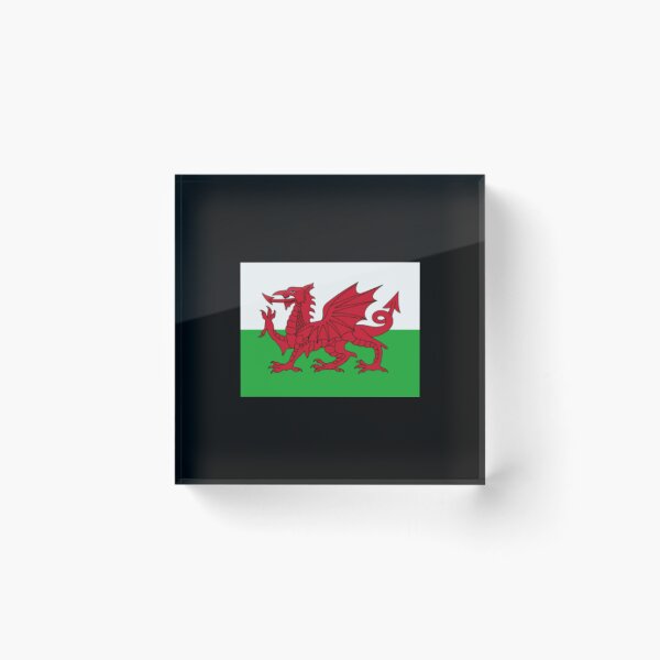 Item preview, Wales Flag Minimalistic Design designed and sold by UnrealShopKelko.