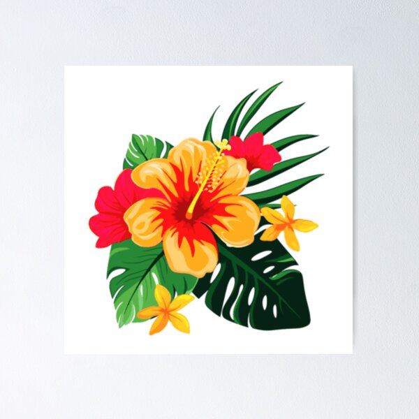 Item preview, TROPICAL FLOWERS  designed and sold by Pabhas.