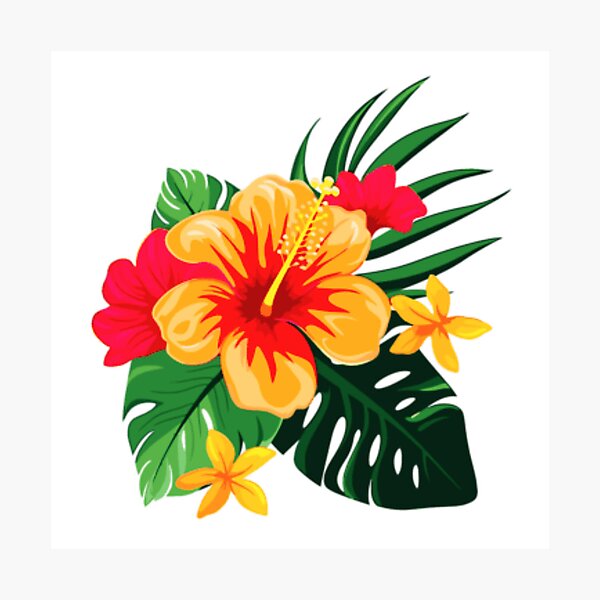Item preview, TROPICAL FLOWERS  designed and sold by Pabhas.