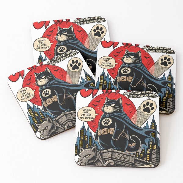 Item preview, Catman – Vintage Superhero Cat Comic designed and sold by ApollonCraft.