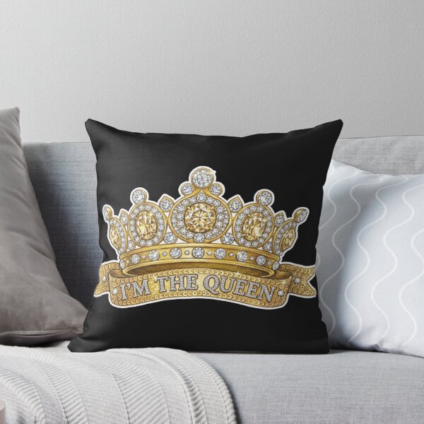 Item preview, Gold Crown I'm The Queen Sparkle Diamond Design designed and sold by MaRCAStro.