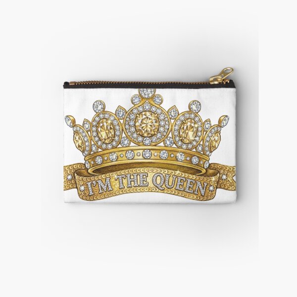 Item preview, Gold Crown I'm The Queen Sparkle Diamond Design designed and sold by MaRCAStro.