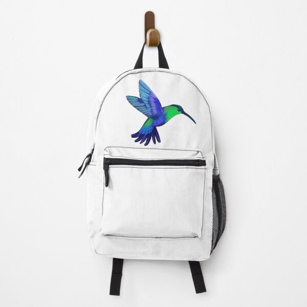 Item preview, Colorful Blue Green Hummingbird Art designed and sold by STOXT.