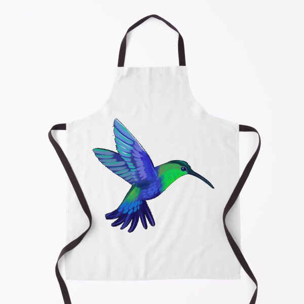 Item preview, Colorful Blue Green Hummingbird Art designed and sold by STOXT.