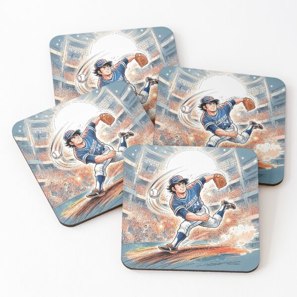 Item preview, Baseball Pitcher Anime designed and sold by Home Decor Art.