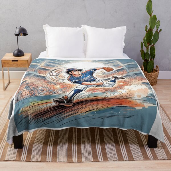 Item preview, Baseball Pitcher Anime designed and sold by Home Decor Art.