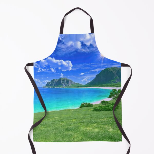 Item preview, Emerald Shores Under a Sapphire Sky designed and sold by riquishop.