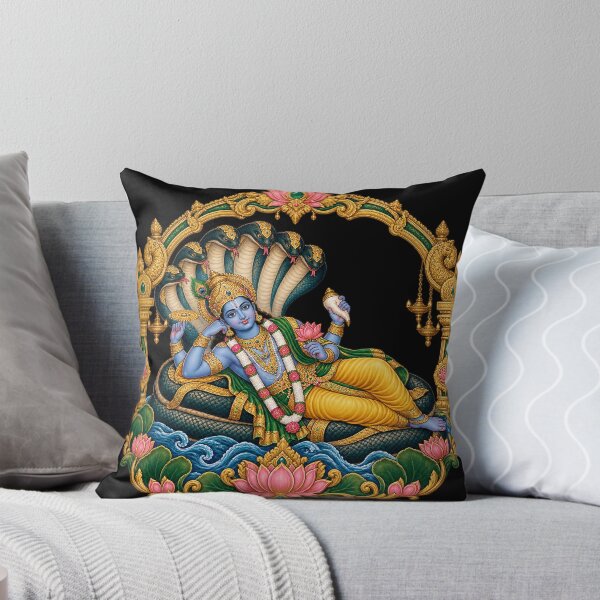 Item preview, Vishnu on Shesha, temple art designed and sold by lAnJefurtifeu.