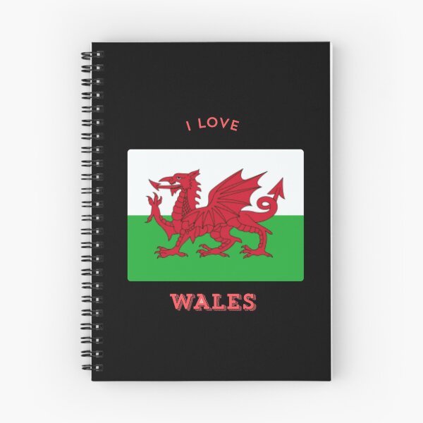 Item preview, I Love Wales Flag Design designed and sold by UnrealShopKelko.