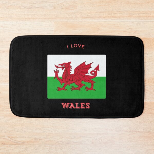 Item preview, I Love Wales Flag Design designed and sold by UnrealShopKelko.