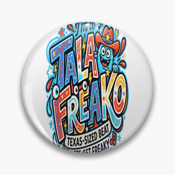 Item preview, Talafreako Texas-Sized Beat Retro Music Cartoon designed and sold by CatLovers Studio.