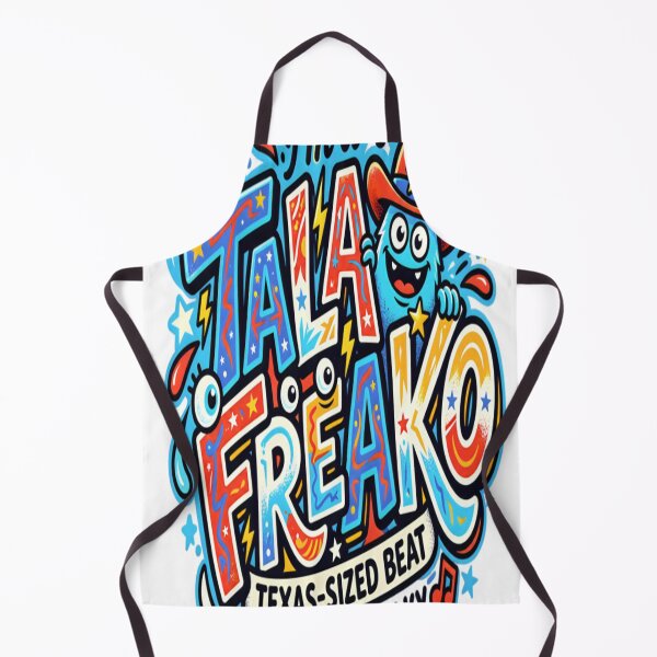 Item preview, Talafreako Texas-Sized Beat Retro Music Cartoon designed and sold by CatLovers Studio.