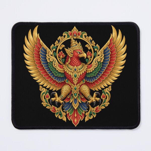 Item preview, Garuda heraldic, Indian temple art designed and sold by lAnJefurtifeu.