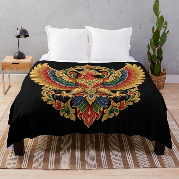 Item preview, Garuda heraldic, Indian temple art designed and sold by lAnJefurtifeu.