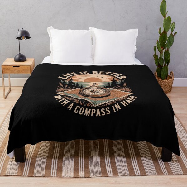 Item preview, Life Is Better With a Compass in Hand designed and sold by jkrphoto.