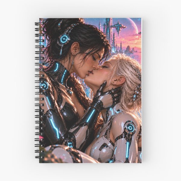 Item preview, Cyberpunk Lesbian Love – Futuristic Sci Fi Romance designed and sold by IRON SIREN.