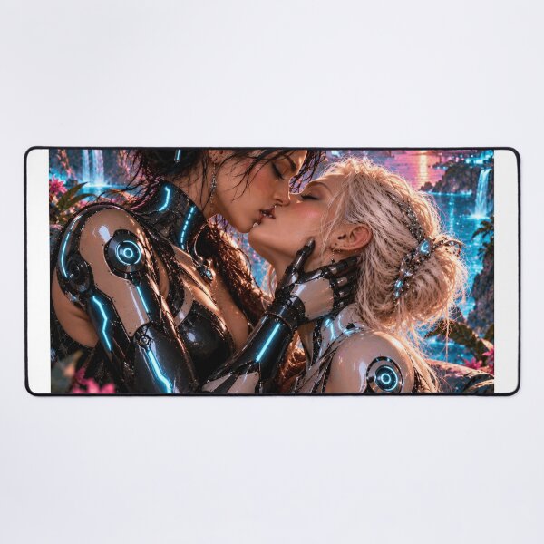 Item preview, Cyberpunk Lesbian Love – Futuristic Sci Fi Romance designed and sold by IRON SIREN.
