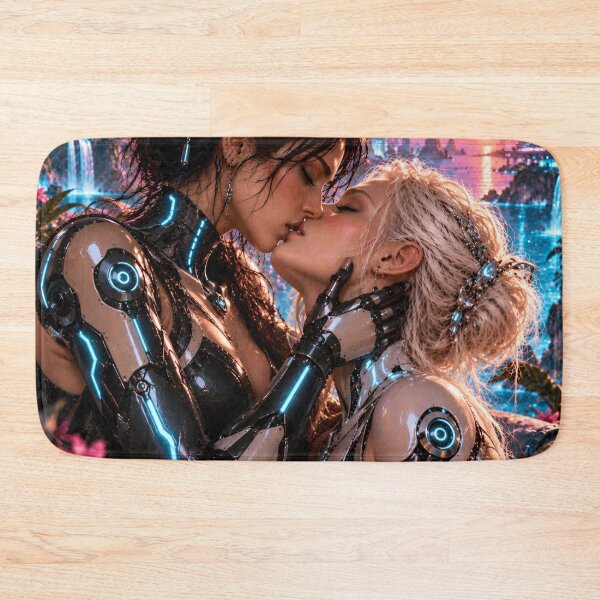 Item preview, Cyberpunk Lesbian Love – Futuristic Sci Fi Romance designed and sold by IRON SIREN.