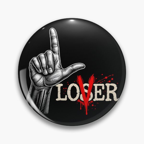 Item preview, Loser Hand Gesture Grunge | Loser’s Club Design designed and sold by MR-HOOBY.