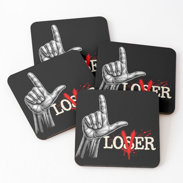Item preview, Loser Hand Gesture Grunge | Loser’s Club Design designed and sold by MR-HOOBY.