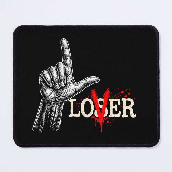 Item preview, Loser Hand Gesture Grunge | Loser’s Club Design designed and sold by MR-HOOBY.