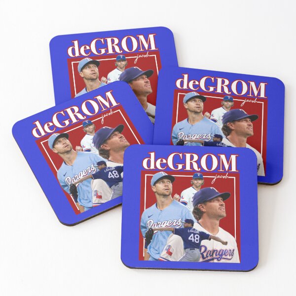 Aperçu de l'œuvre design rétro de Jacob DeGrom créée et vendue par aksav.