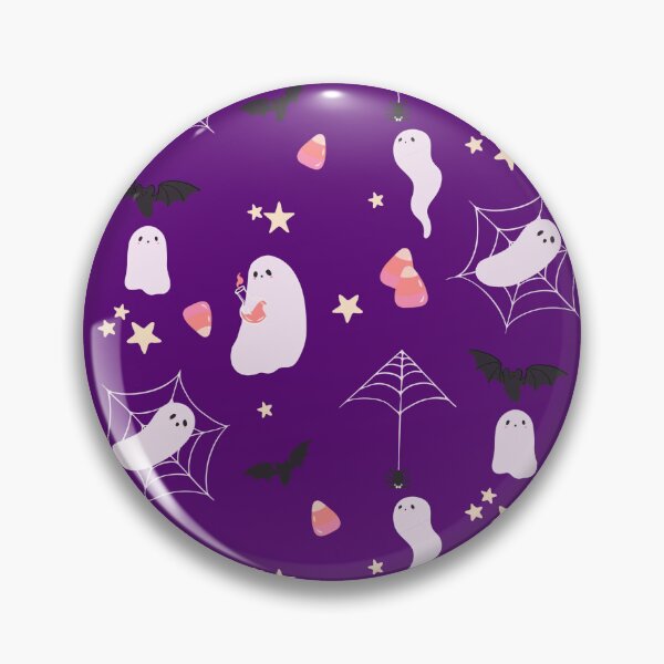Item preview, Cute halloween ghost seamless pattern designed and sold by Feral Lines Studio .