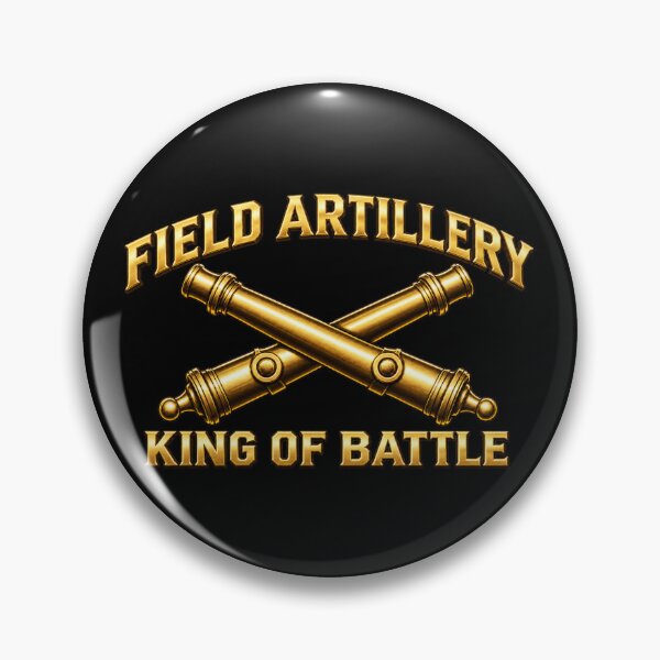 Item preview, Field Artillery - King of Battle - 3D - Enhanced designed and sold by Military Insignia Products.