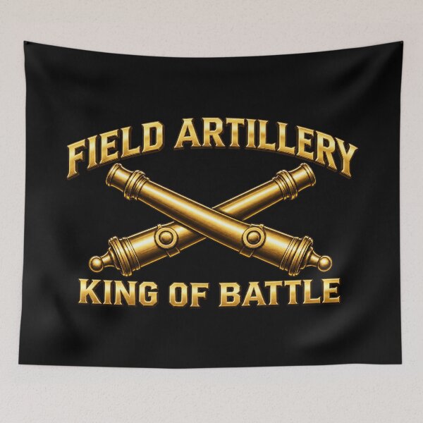 Item preview, Field Artillery - King of Battle - 3D - Enhanced designed and sold by Military Insignia Products.